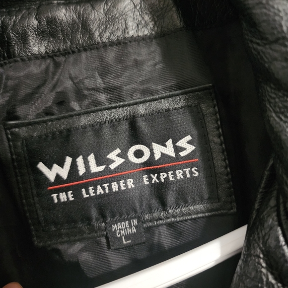 Wilson's leather jacket size large - Picture 2 of 5